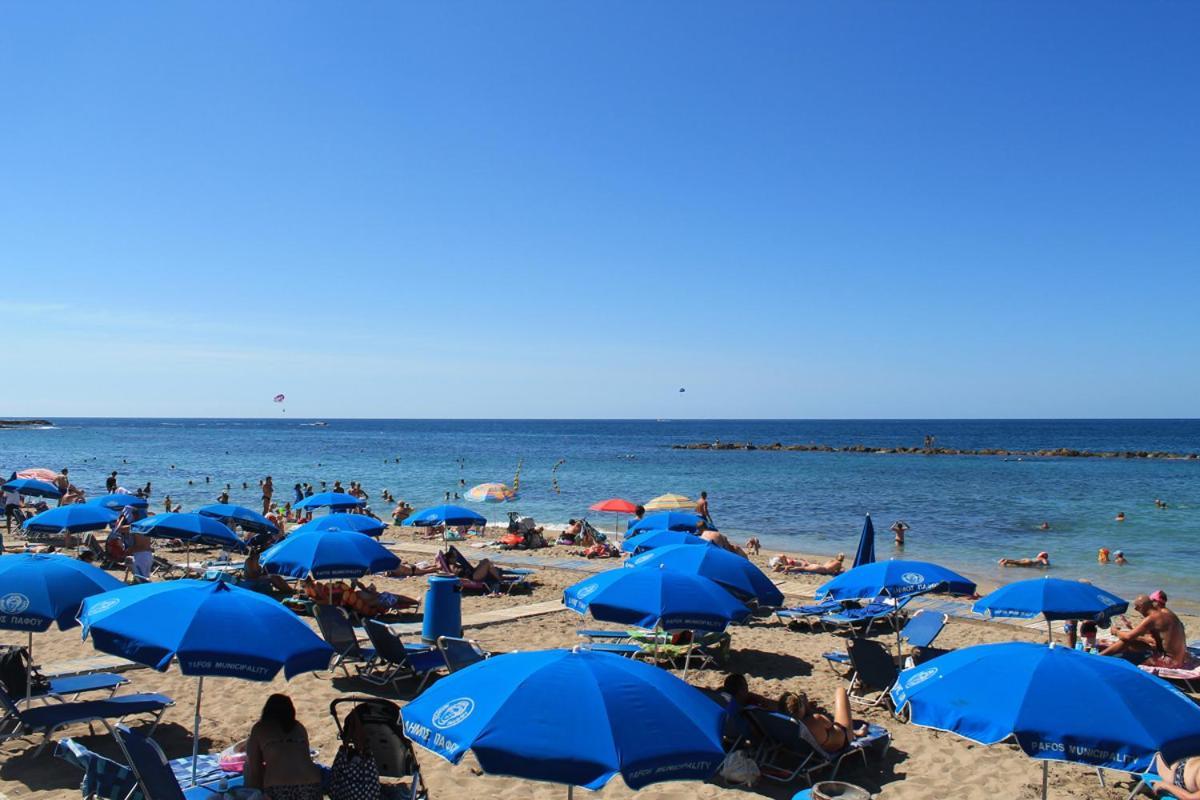 Charming Holiday Retreat Kato Paphos Apt 400M To The Beach ภายนอก รูปภาพ